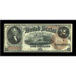 Fr. 52 $2 1880 Legal Tender Choice New.