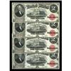 Image 1 : Fr. 57 $2 1917 Legal Tenders Four Examples Very