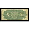 Image 2 : Fr. 95 $10 1863 Legal Tender Very Good.