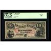 Image 1 : Fr. 98 $10 1875 Legal Tender PCGS Very Good 10.
