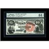 Fr. 106 $10 1880 Legal Tender PMG Choice