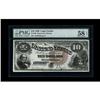 Fr. 108 $10 1880 Legal Tender PMG Choice About
