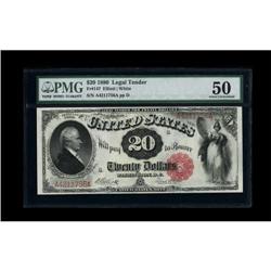 Fr. 147 $20 1880 Legal Tender PMG About