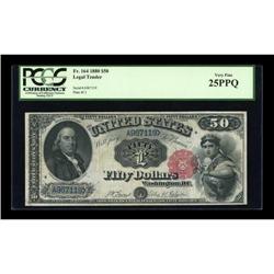 Fr. 164 $50 1880 Legal Tender PCGS Very Fine