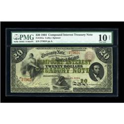 Fr. 191a $20 1864 Compound Interest Treasury