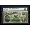 Fr. 196a $10 1863 Interest Bearing Note PMG Very