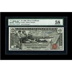 Fr. 224 $1 1896 Silver Certificate PMG Choice
