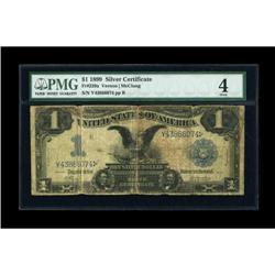 Fr. 229a $1 1899 Silver Certificate PMG Good 4.