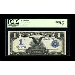 Fr. 230 $1 1899 Silver Certificate PCGS Superb