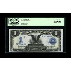 Fr. 231 $1 1899 Silver Certificate PCGS Superb