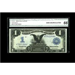 Fr. 233 $1 1899 Silver Certificate CGA Gem