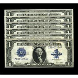 Fr. 238 $1 1923 Silver Certificates Six