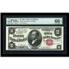 Fr. 245 $2 1891 Silver Certificate PMG Gem