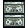 Image 1 : Fr. 250 $2 1899 Silver Certificates Cut Sheet of