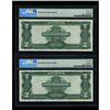 Image 2 : Fr. 250 $2 1899 Silver Certificates Cut Sheet of