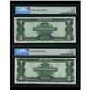 Image 4 : Fr. 250 $2 1899 Silver Certificates Cut Sheet of