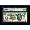Image 1 : Fr. 263 $5 1886 Silver Certificate PMG Gem