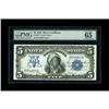 Image 1 : Fr. 272 $5 1899 Silver Certificate PMG Gem