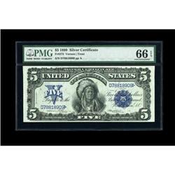 Fr. 273 $5 1899 Silver Certificate PMG Gem