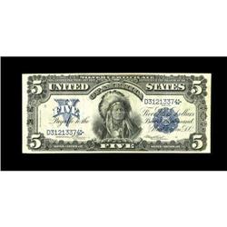 Fr. 273 $5 1899 Silver Certificate Very Fine.