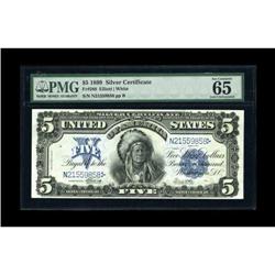 Fr. 280 $5 1899 Silver Certificate PMG Gem