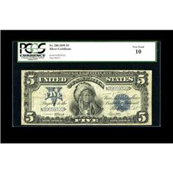 Fr. 280 $5 1899 Silver Certificate PCGS Very