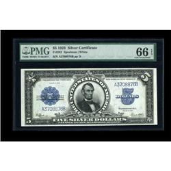 Fr. 282 $5 1923 Silver Certificate PMG Gem