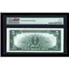Image 2 : Fr. 282 $5 1923 Silver Certificate PMG Gem