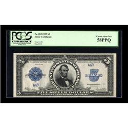 Fr. 282 $5 1923 Silver Certificate PCGS Choice