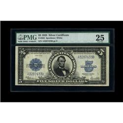 Fr. 282 $5 1923 Silver Certificate PMG Very Fine