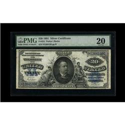 Fr. 321 $20 1891 Silver Certificate PMG Very