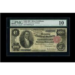 Fr. 343 $100 1891 Silver Certificate PMG Very