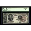 Image 1 : Fr. 347 $1 1890 Treasury Note PCGS Extremely