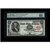 Image 1 : Fr. 375 $20 1891 Treasury Note PMG Gem