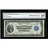 Image 1 : Fr. 746 $1 1918 Federal Reserve Bank Note CGA