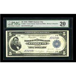 Fr. 803 $5 1918 Federal Reserve Bank Note PMG