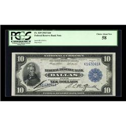 Fr. 819 $10 1915 Federal Reserve Bank Note PCGS