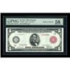 Fr. 838a $5 1914 Red Seal Federal Reserve Note
