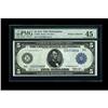 Fr. 852 $5 1914 Federal Reserve Note PMG Choice