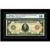 Fr. 900a $10 1914 Red Seal FRN. PMG Very Good 10