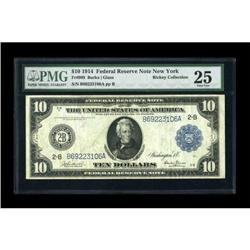 Fr. 909 $10 1914 Federal Reserve Note PMG Very