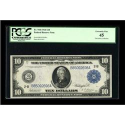 Fr. 910 $10 1914 Federal Reserve Note PCGS