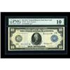 Fr. 910 $10 1914 Federal Reserve Star Note PMG