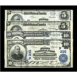 Bridgeport, CT - $5 1902 Plain Backs Fr. 600 The