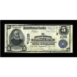 Deep River, CT - $5 1902 Plain Back Fr. 598 The