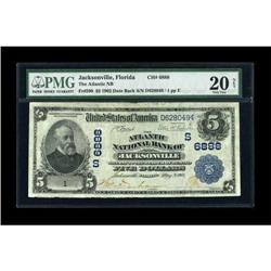 Jacksonville, FL - $5 1902 Date Back Fr. 590 The