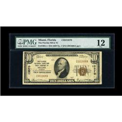 Miami, FL - $10 1929 Ty. 1 The Florida NB & TC