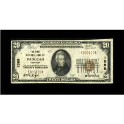 Paducah, KY - $20 1929 Ty. 1 The First NB Ch. #