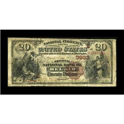 Bel Air, MD - $20 1882 Brown Back Fr. 497 The