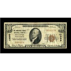 Hyannis, MA - $10 1929 Ty. 1 The Barnstable